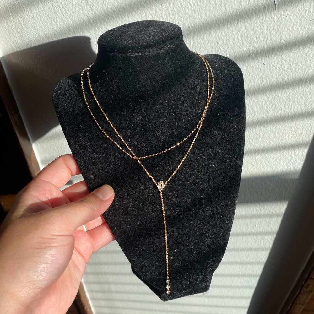 Delicate Gold Layered Necklace